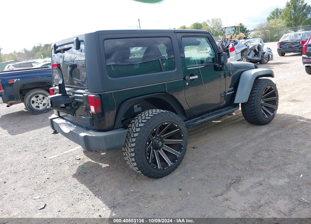 2011 JEEP WRANGLER SPORT VIN: 1J4AA2D10BL507606