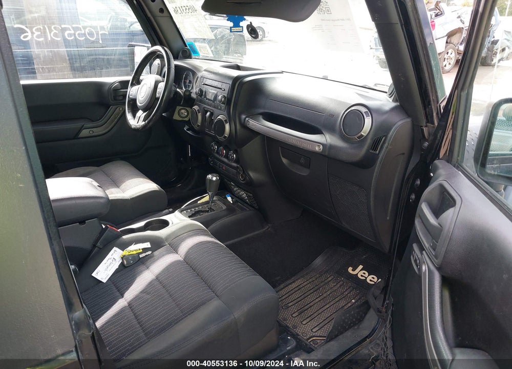 2011 JEEP WRANGLER SPORT VIN: 1J4AA2D10BL507606