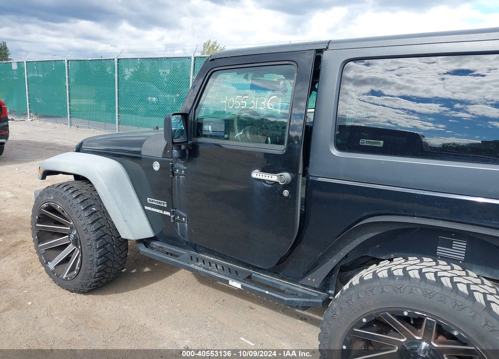 2011 JEEP WRANGLER SPORT VIN: 1J4AA2D10BL507606