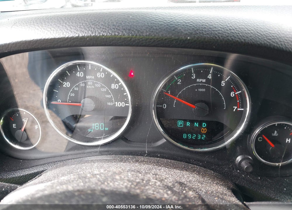 2011 JEEP WRANGLER SPORT VIN: 1J4AA2D10BL507606