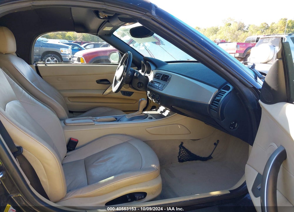 2003 BMW Z4 3.0I VIN: 4USBT53483LU02227