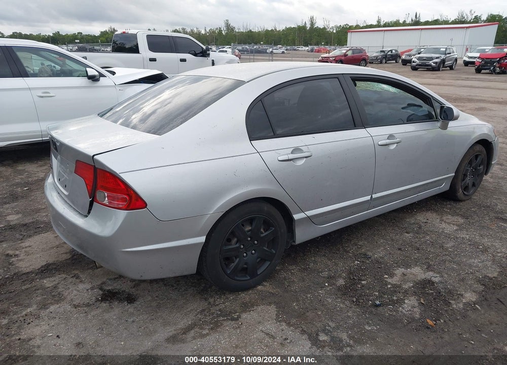 2008 HONDA CIVIC LX VIN: 2HGFA16598H332463