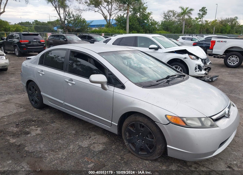 2008 HONDA CIVIC LX VIN: 2HGFA16598H332463