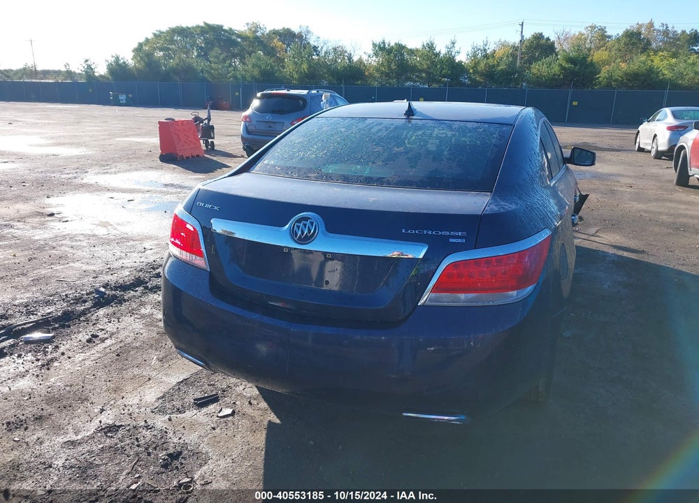 2010 BUICK LACROSSE CXS VIN: 1G4GE5GVXAF179592