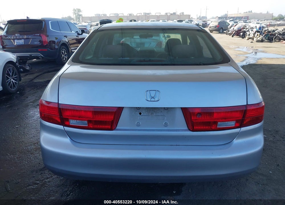 2005 HONDA ACCORD 2.4 LX VIN: 1HGCM56445A101344