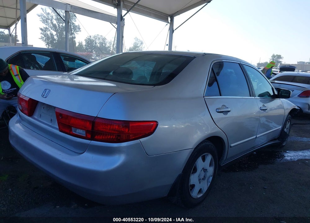 2005 HONDA ACCORD 2.4 LX VIN: 1HGCM56445A101344