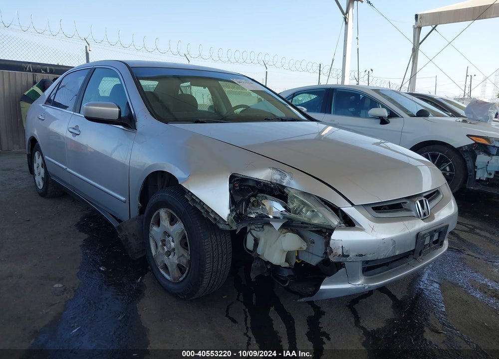 2005 HONDA ACCORD 2.4 LX VIN: 1HGCM56445A101344