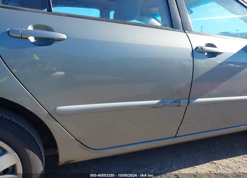 2003 TOYOTA COROLLA LE VIN: 2T1BR38E73C159978