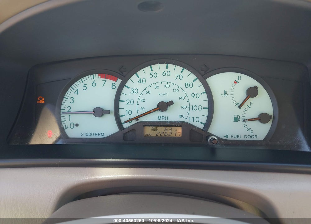 2003 TOYOTA COROLLA LE VIN: 2T1BR38E73C159978