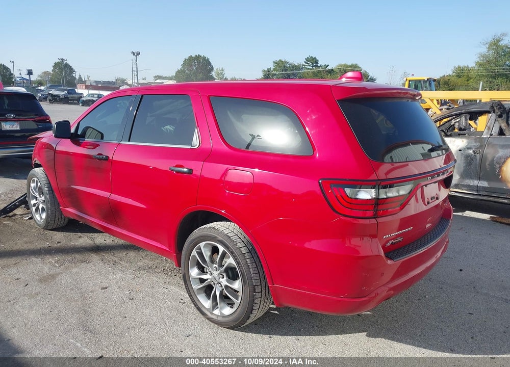 2019 DODGE DURANGO GT PLUS AWD VIN: 1C4RDJDG1KC558370