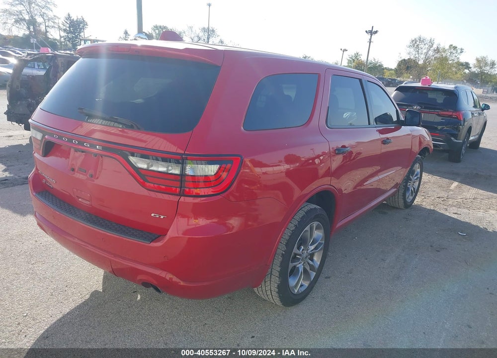 2019 DODGE DURANGO GT PLUS AWD VIN: 1C4RDJDG1KC558370