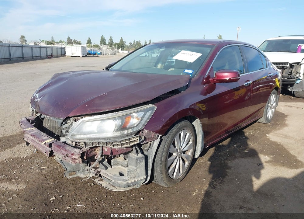 2013 HONDA ACCORD EX-L VIN: 1HGCR2F81DA176696