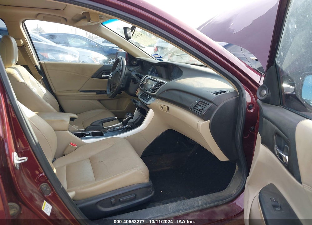 2013 HONDA ACCORD EX-L VIN: 1HGCR2F81DA176696