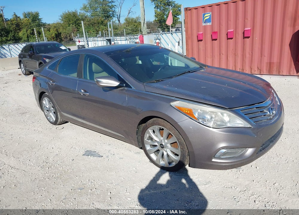 2012 HYUNDAI AZERA VIN: KMHFH4JG9CA171264