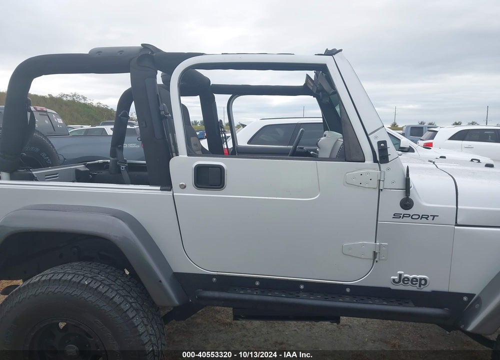 2004 ANGLER JEEP WR X VIN: 1J4FA39S34P736967