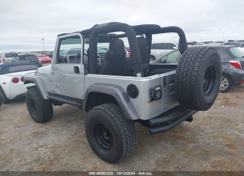 2004 ANGLER JEEP WR X VIN: 1J4FA39S34P736967