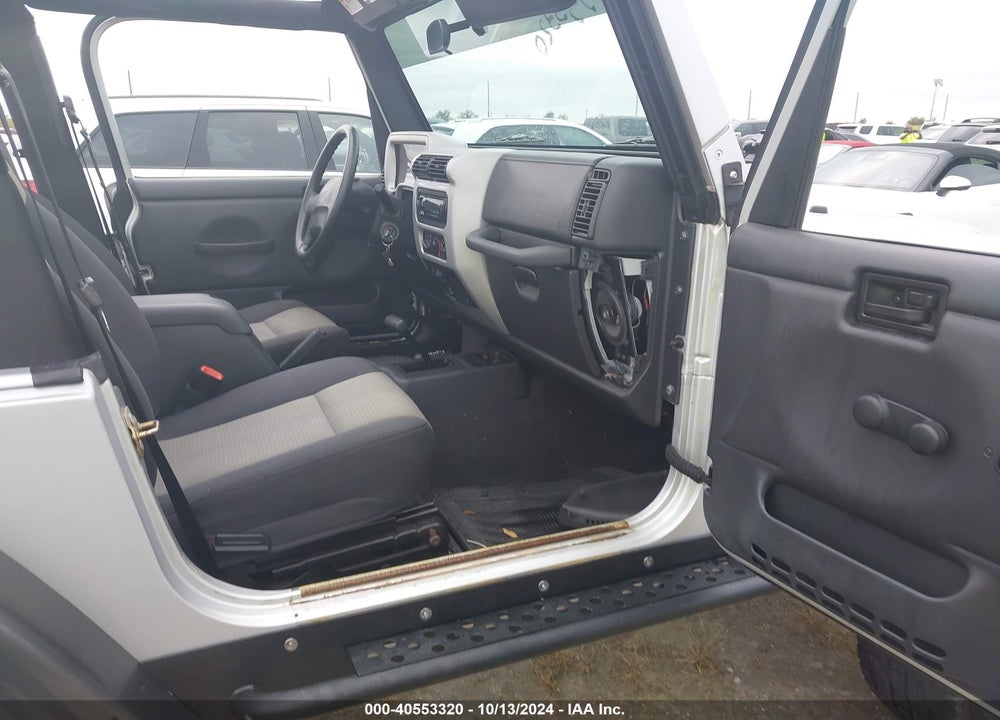 2004 ANGLER JEEP WR X VIN: 1J4FA39S34P736967