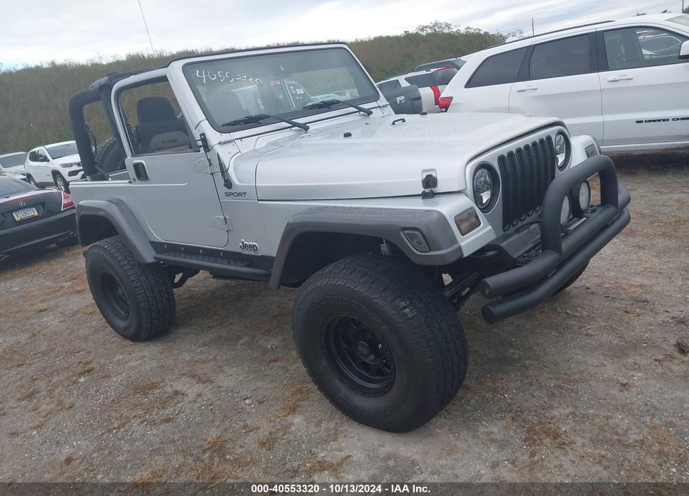 2004 ANGLER JEEP WR X VIN: 1J4FA39S34P736967
