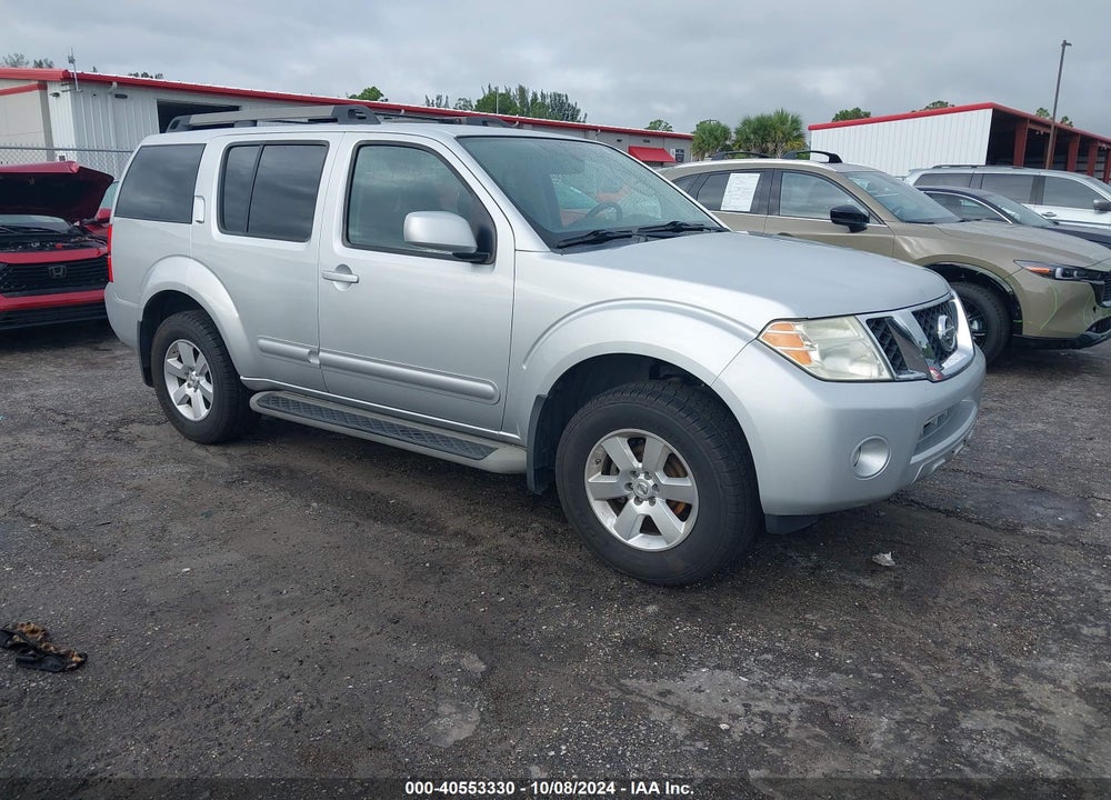 2012 PATHFINDER NISSAN  SV VIN: 5N1AR1NN4CC606470