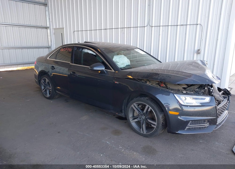 2017 AUDI A4 2.0T PREMIUM VIN: WAUENAF41HN029185