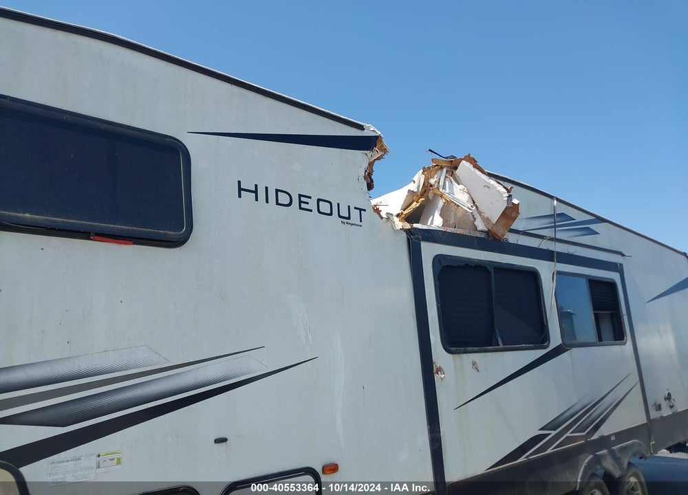 2020 KEYSTONE HIDEOUT 301DBS VIN: 4YDF3012XL7244104