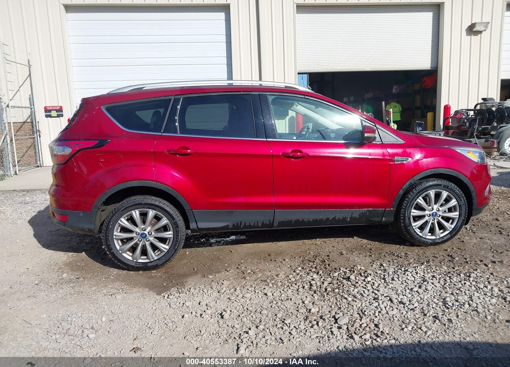 2018 FORD ESCAPE TITANIUM VIN: 1FMCU0J90JUD61345