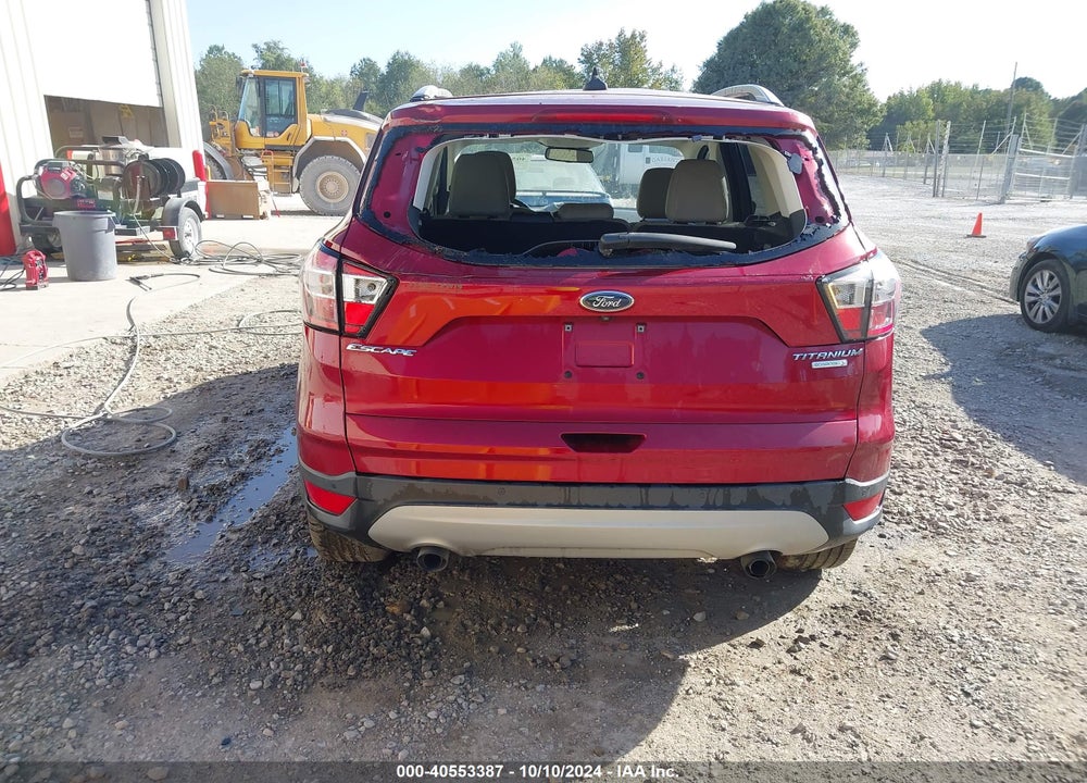 2018 FORD ESCAPE TITANIUM VIN: 1FMCU0J90JUD61345