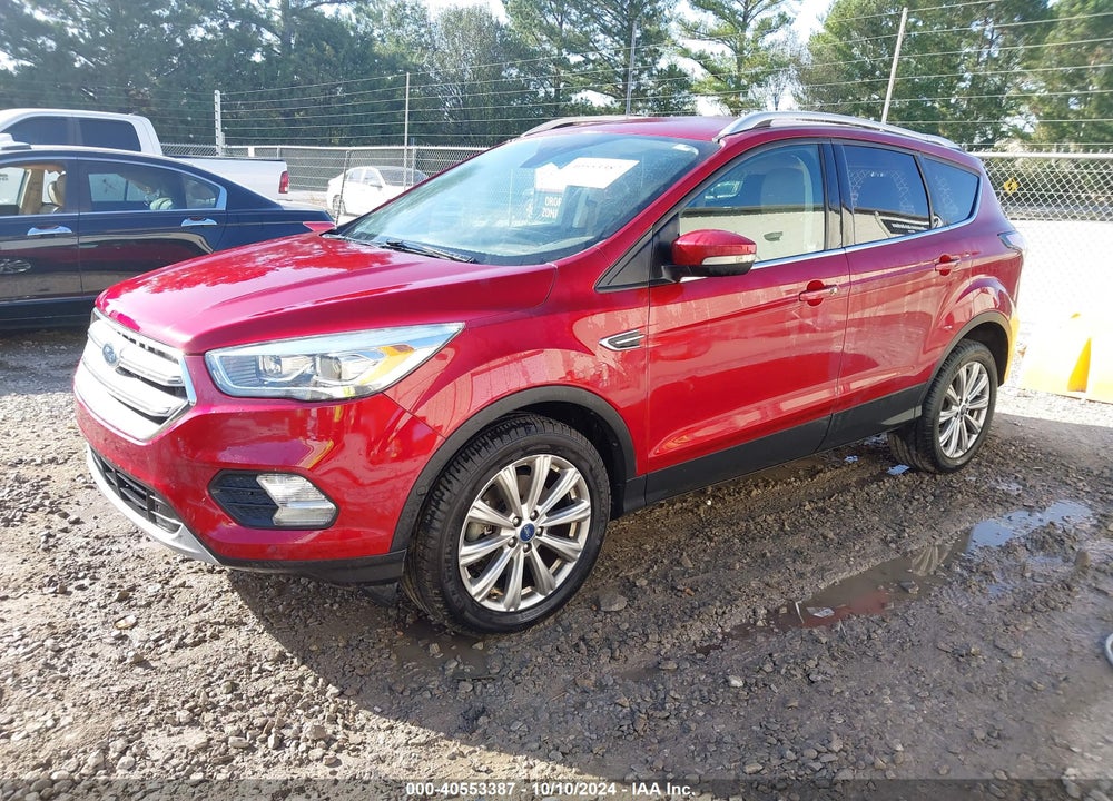 2018 FORD ESCAPE TITANIUM VIN: 1FMCU0J90JUD61345