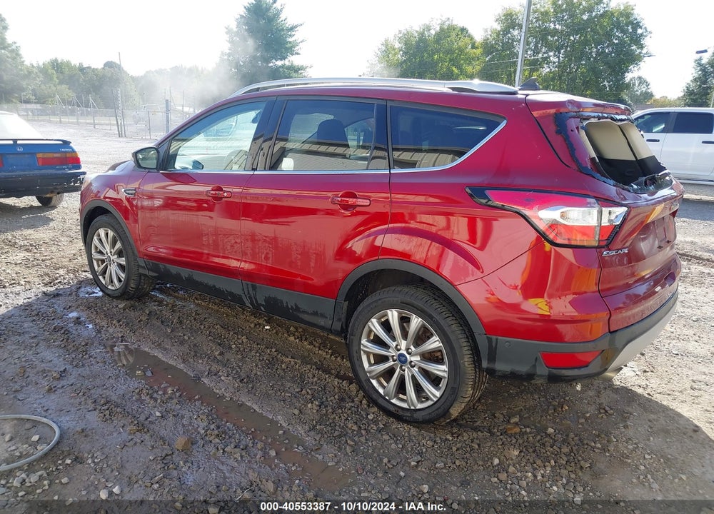 2018 FORD ESCAPE TITANIUM VIN: 1FMCU0J90JUD61345