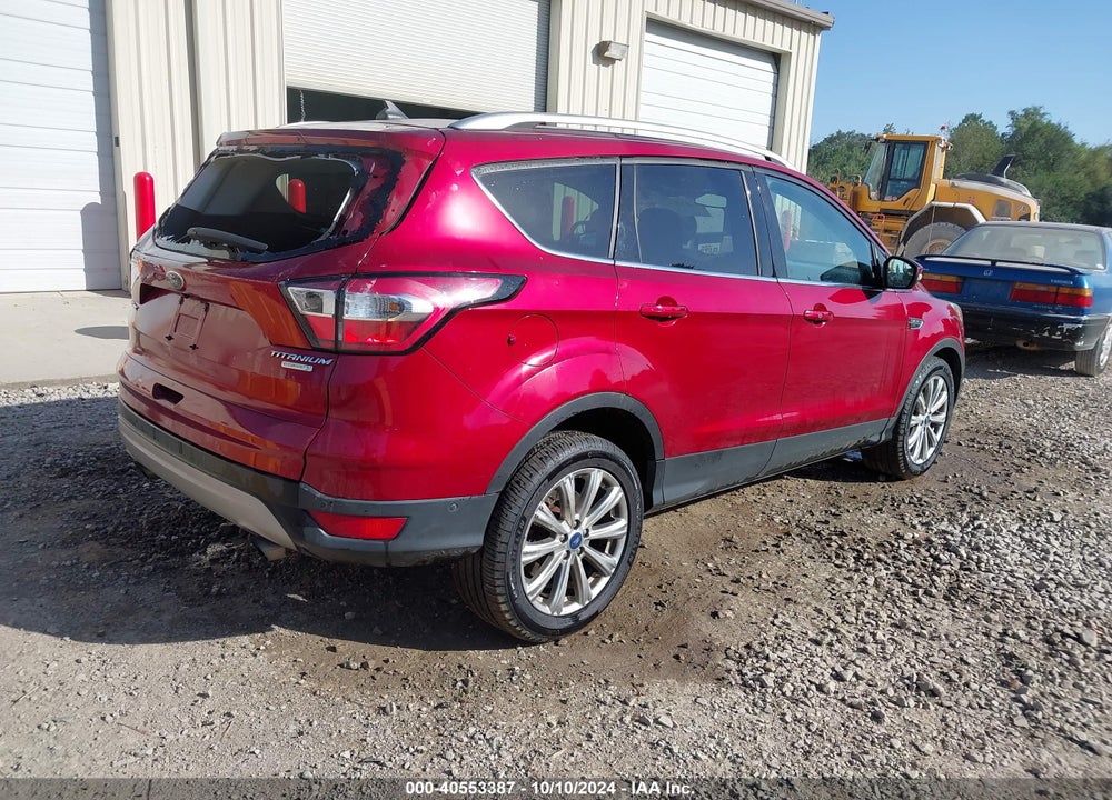 2018 FORD ESCAPE TITANIUM VIN: 1FMCU0J90JUD61345