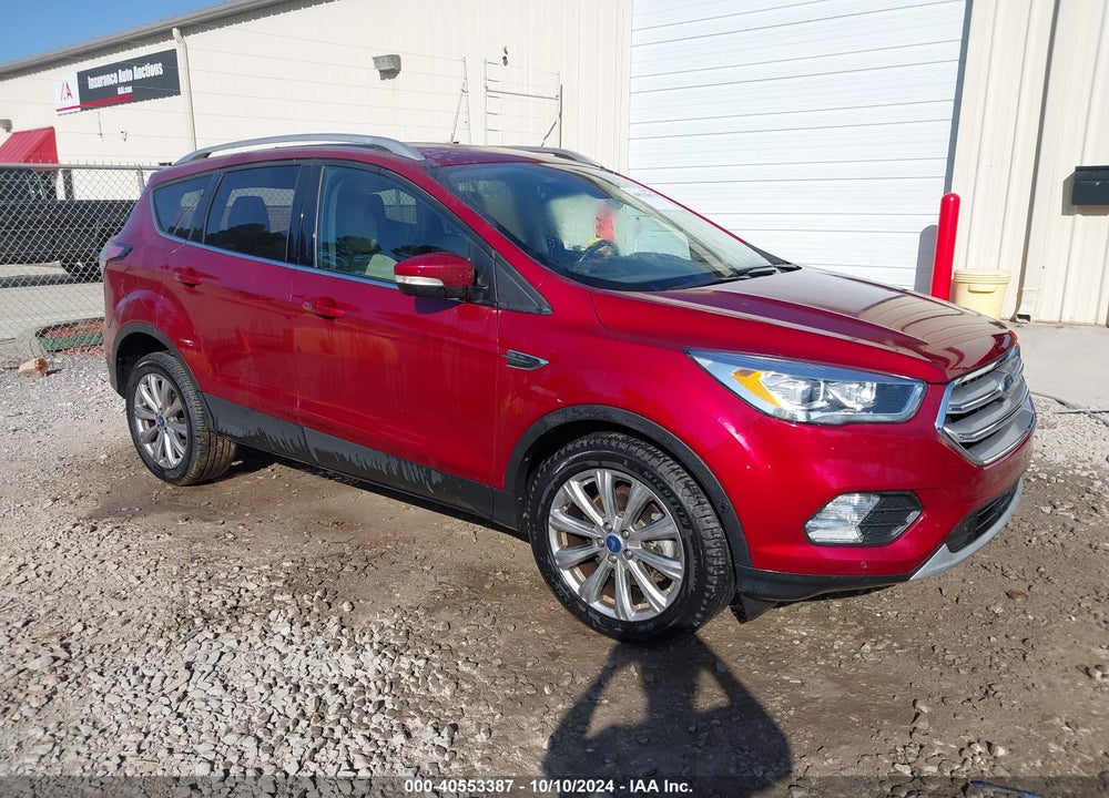 2018 FORD ESCAPE TITANIUM VIN: 1FMCU0J90JUD61345