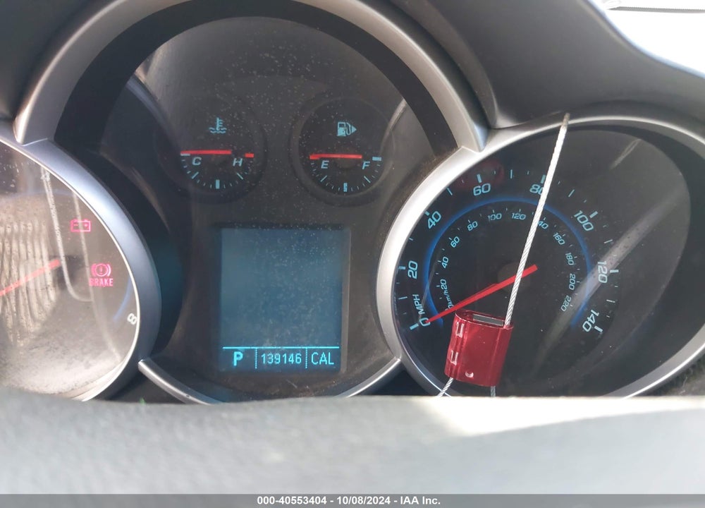 2011 CHEVROLET CRUZE 1LT VIN: 1G1PF5S99B7189367