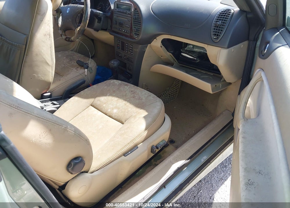 2000 SAAB 9-3 SE SPRING EDITION VIN: YS3DF78K7Y7009496