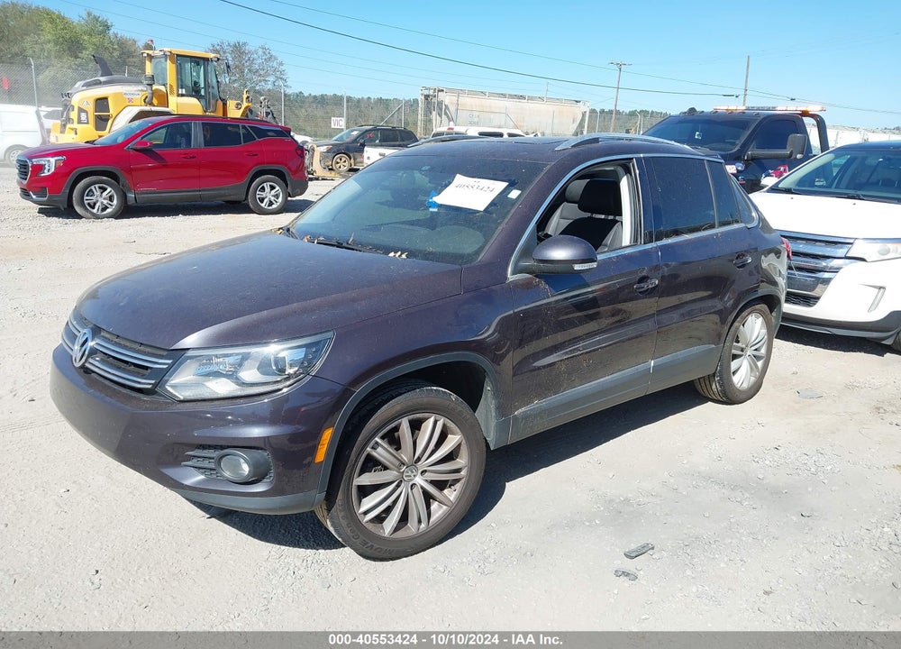 2016 VOLKSWAGEN TIGUAN SE VIN: WVGAV7AX7GW518538
