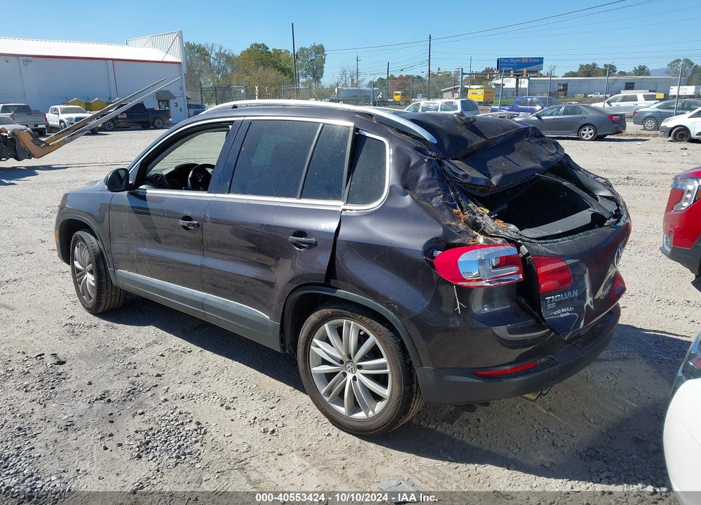 2016 VOLKSWAGEN TIGUAN SE VIN: WVGAV7AX7GW518538