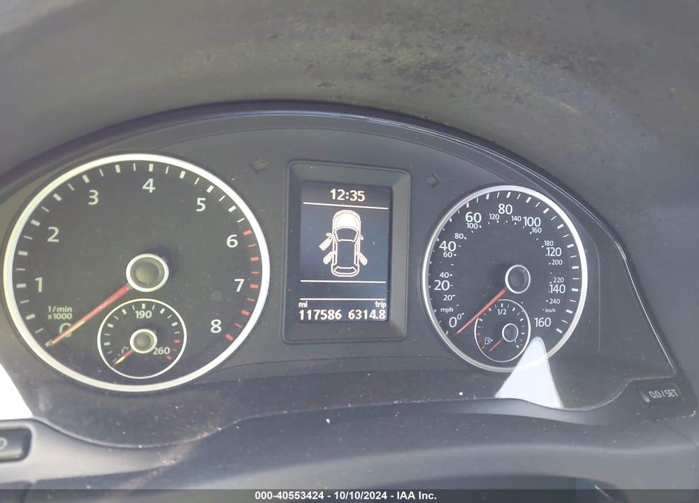 2016 VOLKSWAGEN TIGUAN SE VIN: WVGAV7AX7GW518538