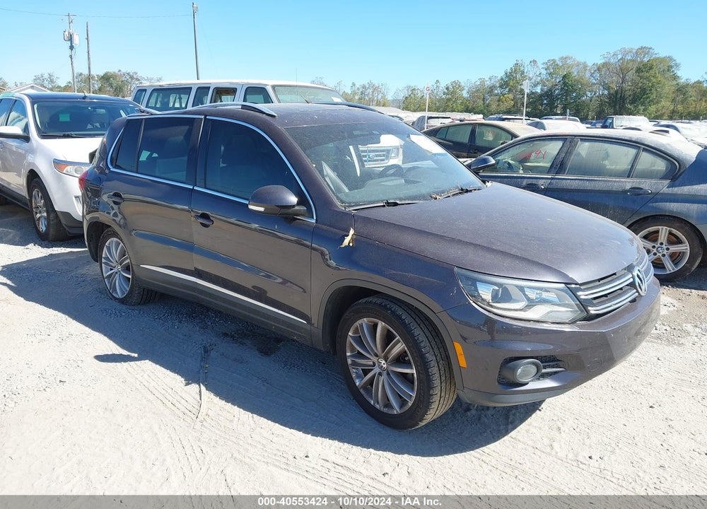 2016 VOLKSWAGEN TIGUAN SE VIN: WVGAV7AX7GW518538