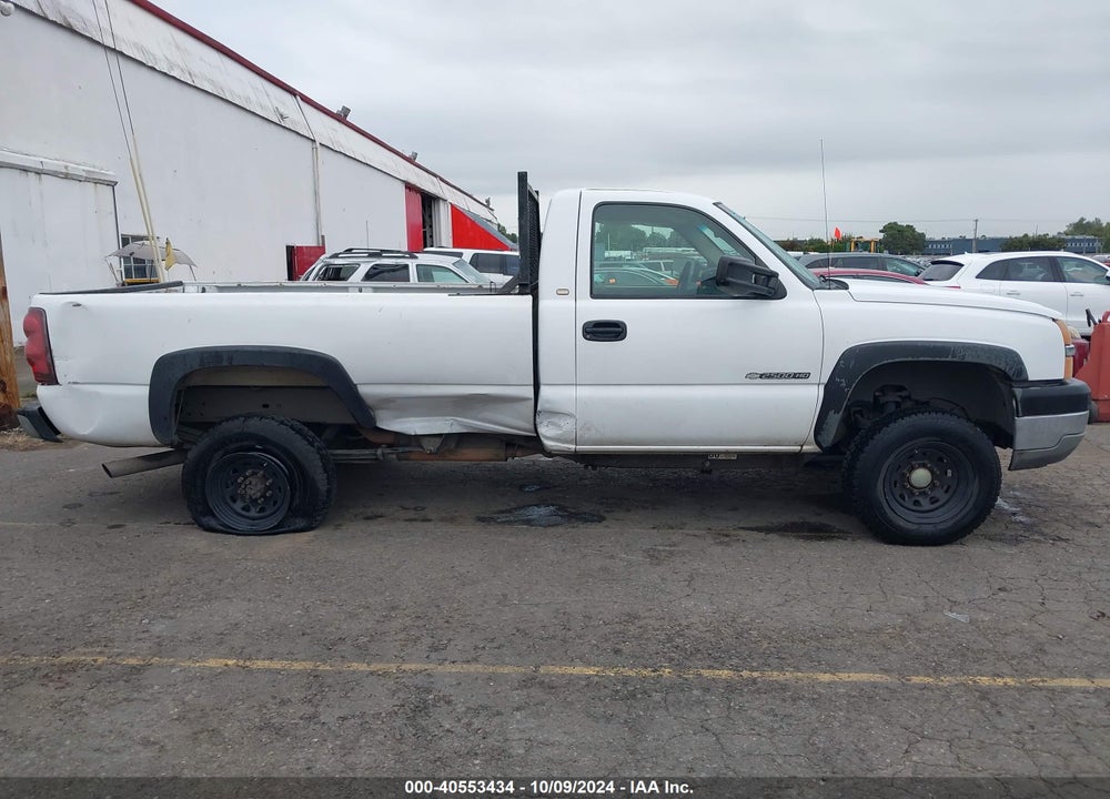 2003 CHEVROLET SILVERADO 2500HD WORK TRUCK VIN: 1GCHK24U53E337261
