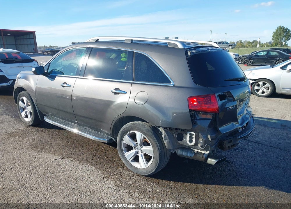 2011 ACURA MDX TECHNOLOGY PACKAGE VIN: 2HNYD2H40BH542430