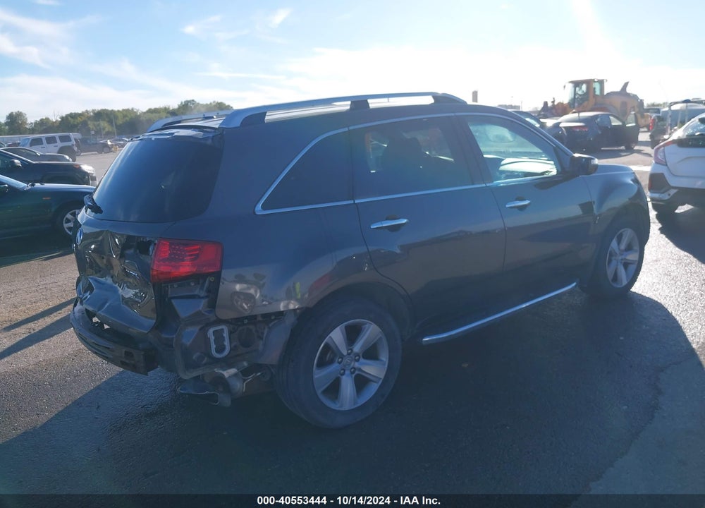 2011 ACURA MDX TECHNOLOGY PACKAGE VIN: 2HNYD2H40BH542430
