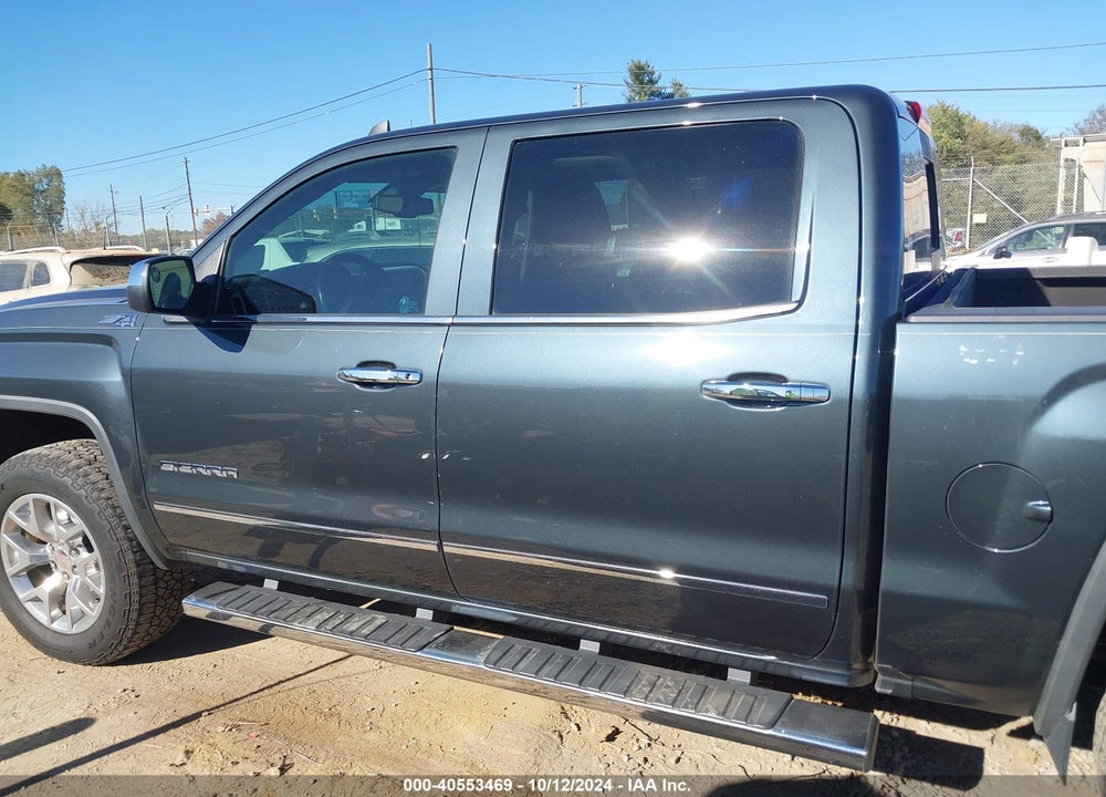 2018 GMC SIERRA 1500 SLT VIN: 3GTU2NEC6JG125416
