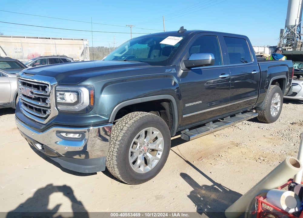 2018 GMC SIERRA 1500 SLT VIN: 3GTU2NEC6JG125416
