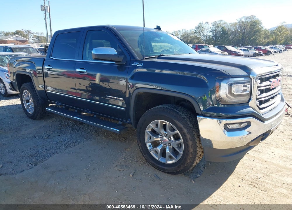 2018 GMC SIERRA 1500 SLT VIN: 3GTU2NEC6JG125416