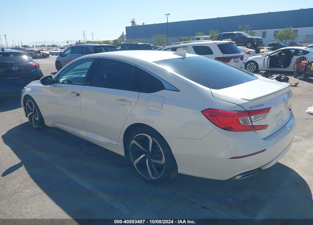 2019 HONDA ACCORD SPORT 2.0T VIN: 1HGCV2F39KA032679