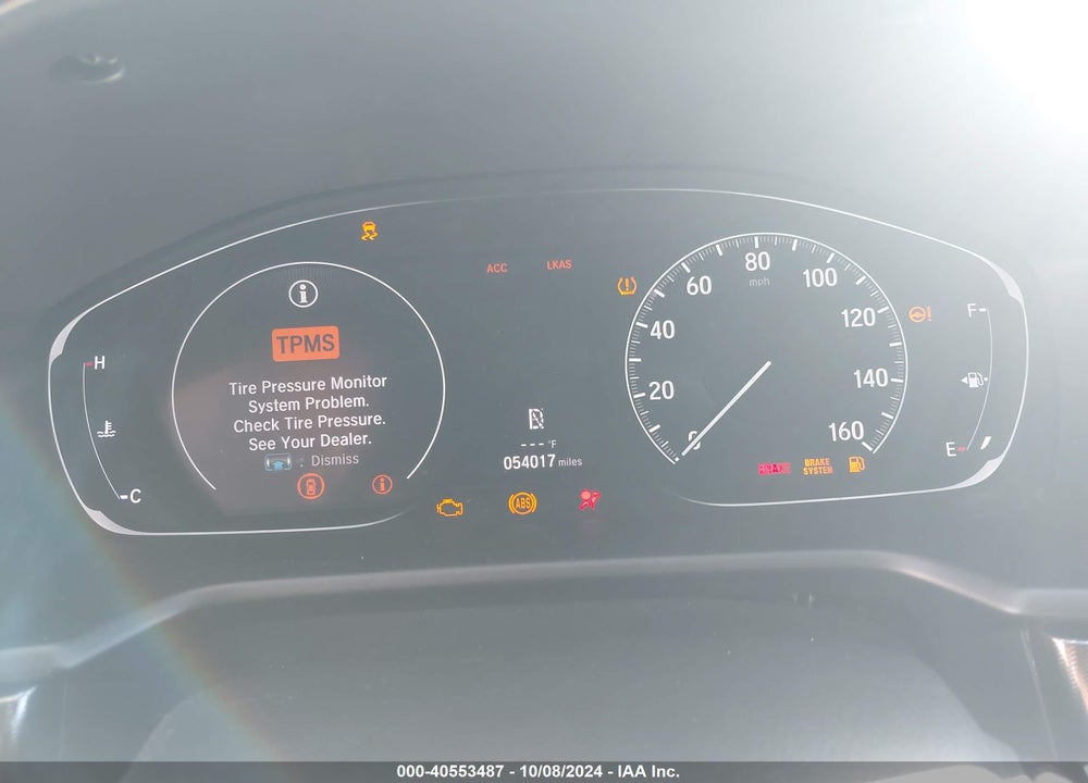 2019 HONDA ACCORD SPORT 2.0T VIN: 1HGCV2F39KA032679