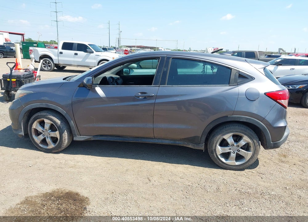 2016 HONDA HR-V LX VIN: 3CZRU5H36GM722825