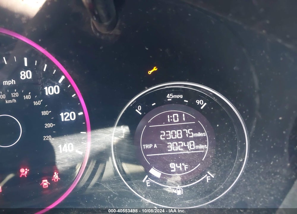 2016 HONDA HR-V LX VIN: 3CZRU5H36GM722825