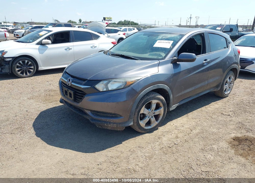 2016 HONDA HR-V LX VIN: 3CZRU5H36GM722825