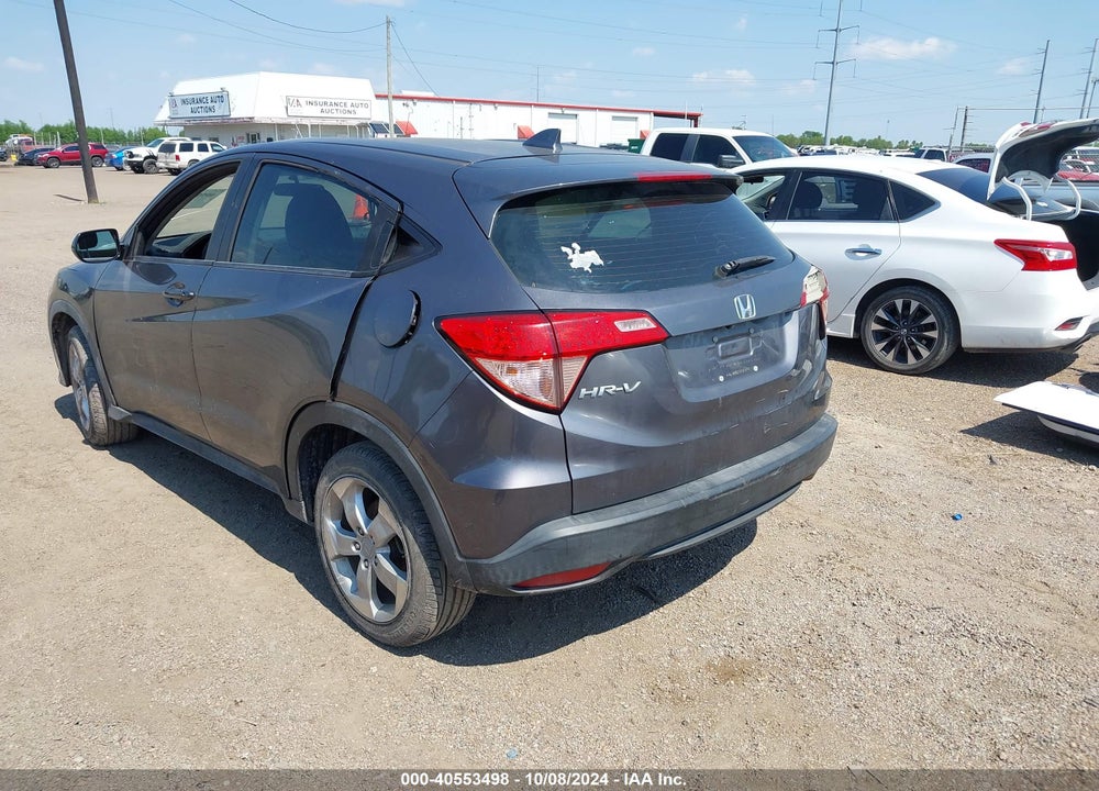 2016 HONDA HR-V LX VIN: 3CZRU5H36GM722825