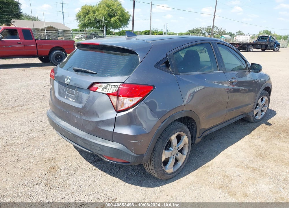 2016 HONDA HR-V LX VIN: 3CZRU5H36GM722825
